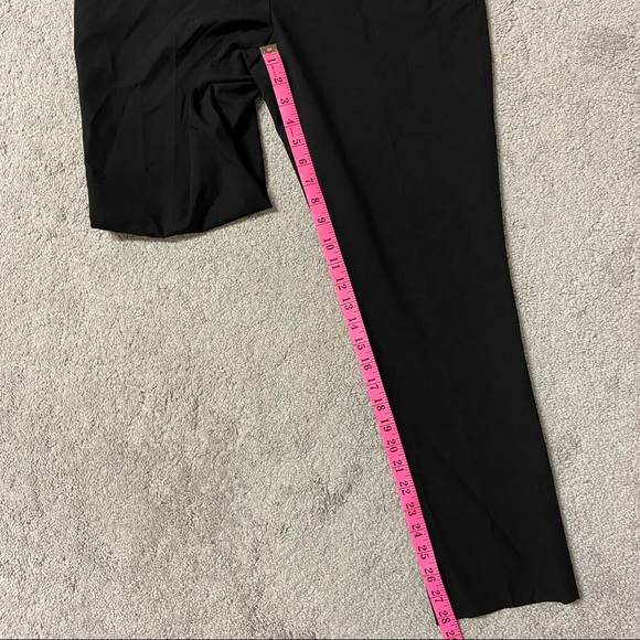KARL LAGERFELD Women’s Black Tapered Pants Trousers Size 8 or 10 - Picture 9 of 9